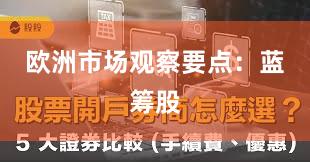 欧洲市场观察要点：蓝筹股
