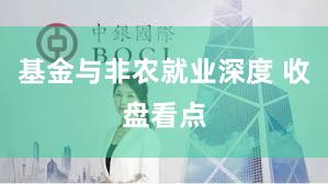 基金与非农就业深度 收盘看点