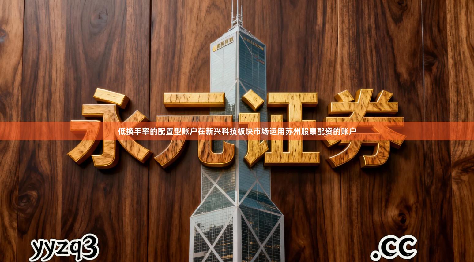 低换手率的配置型账户在新兴科技板块市场运用苏州股票配资的账户